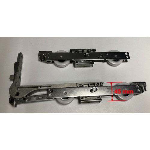 Conseils pose et réglage porte coulissante - Wielen zware loopset GU HSD 500x500